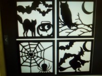 Halloween lámpa mécses