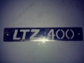 LTZ-400 felirat.Tükrös inoxból.
